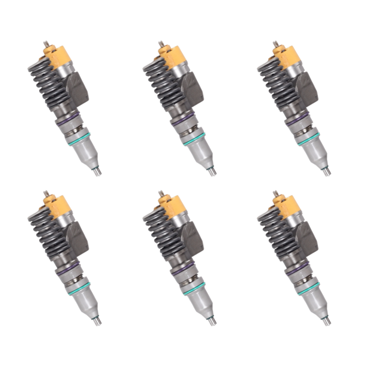 Tamerx Caterpillar C12 Fuel Injector, OEM 10R1256 ( Set of 6 ), high-quality performance.