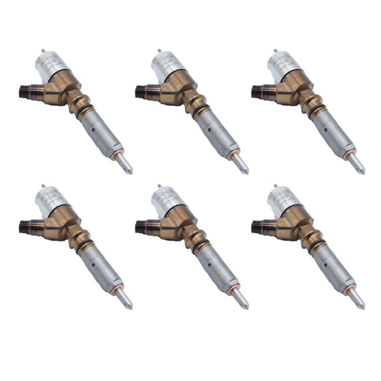Tamerx Fuel Injector Set of 6 for Caterpillar C6.4 engines, OEM 326-4700, designed for high-quality performance