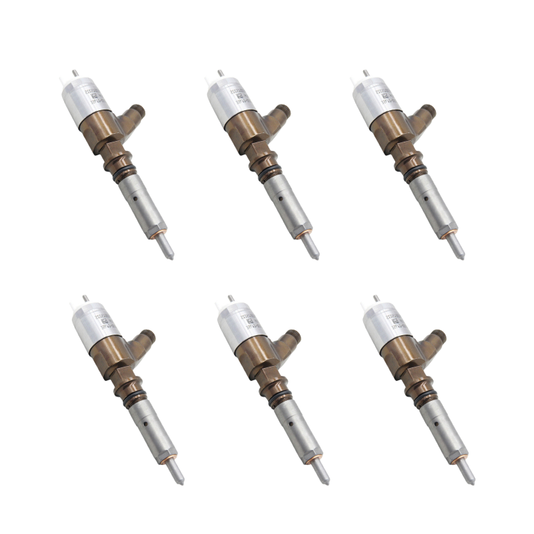 Tamerx EGR Cooler for Caterpillar C6.6 Fuel Injector, OEM 10R7669 ( Set of 6 ), high-quality performance.