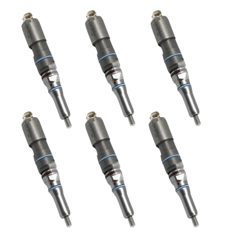 Tamerx Fuel Injector for Caterpillar C7.1 engines, OEM 456-3544 Set of 6, for 2010-2023 models, high-quality performance.