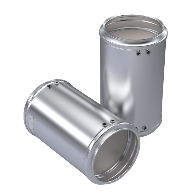 Tamerx DPF for Caterpillar C7, C15 engines, designed for 2008-2010 models, high-quality performance.