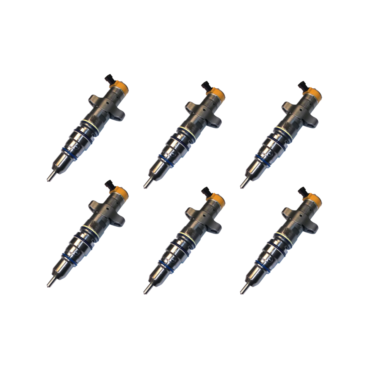 Tamerx Fuel Injector for Caterpillar C9 engines, OEM 10R8065 Set of 6, for 2004-2010 models, high-quality performance.