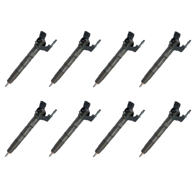 Tamerx Fuel Injector Set of 8 for Chevrolet GMC Duramax LML engines, OEM 2173440, 2011-2016, high-quality performance.