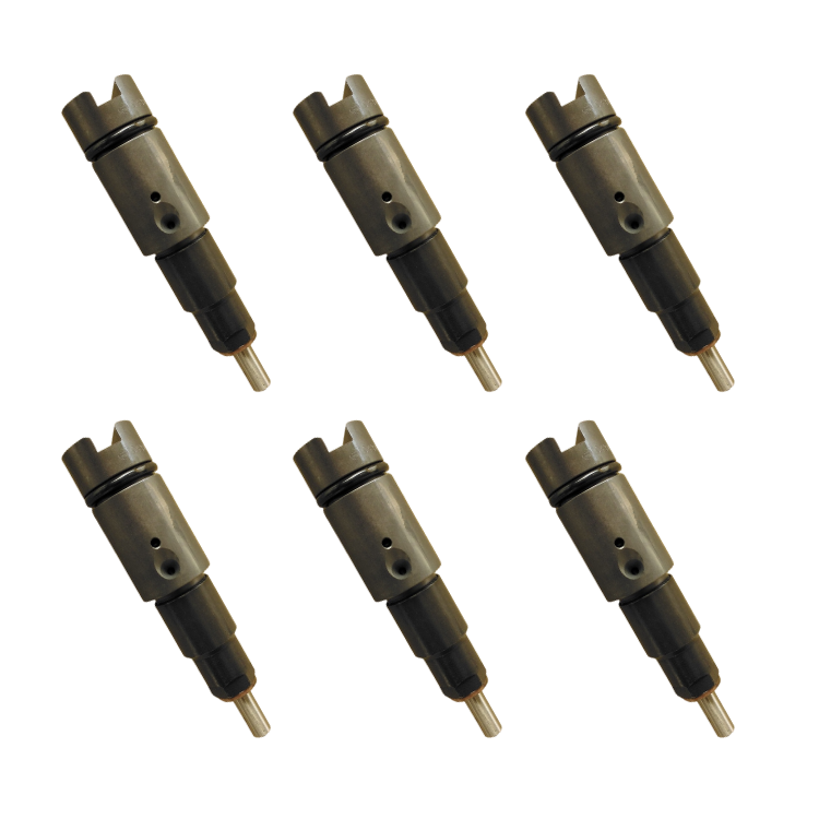 Tamerx Fuel Injector Set for Cummins 8.3L engines, OEM J948529 (Set of 6), for 1998–2004 models, high-quality performance.