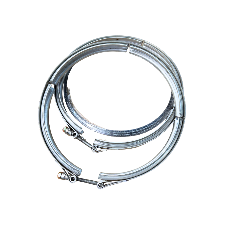 Tamerx DPF/SCR Clamp Kit for Cummins ISB 6.7L and Paccar MX13 engines, OEM 5633335, designed for 2013-2017 models.