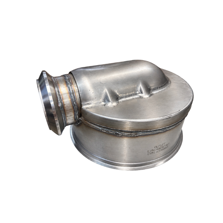 Tamerx SCR Outlet Catalyst Module for Cummins ISG12, QSG12, OEM 4328983, for 2011-2020 engines, high-quality performance.