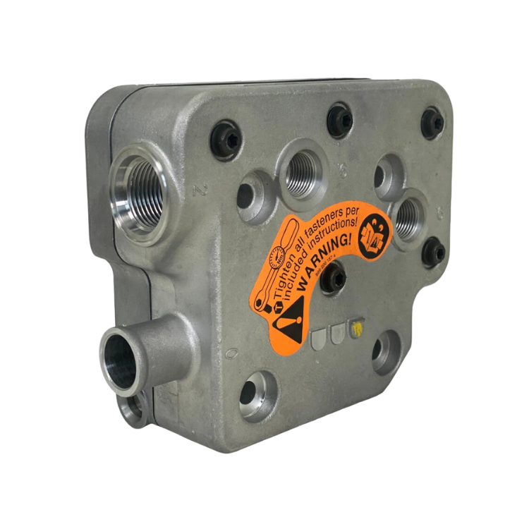 Cummins ISL9 Air Compressor Head by Tamerx, OEM 4309439TX, designed for 2010–2018 models, high-quality performance.