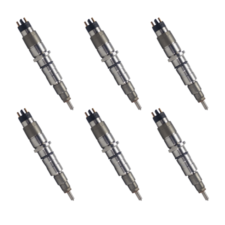 Tamerx Fuel Injector Set of 6 for Cummins ISL and ISC engines, OEM 5263313, designed for high-quality performance.