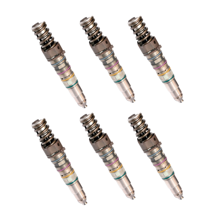 Tamerx Fuel Injector for Cummins ISX engines, OEM 4088665RX ( Set of 6 ), high-quality performance.