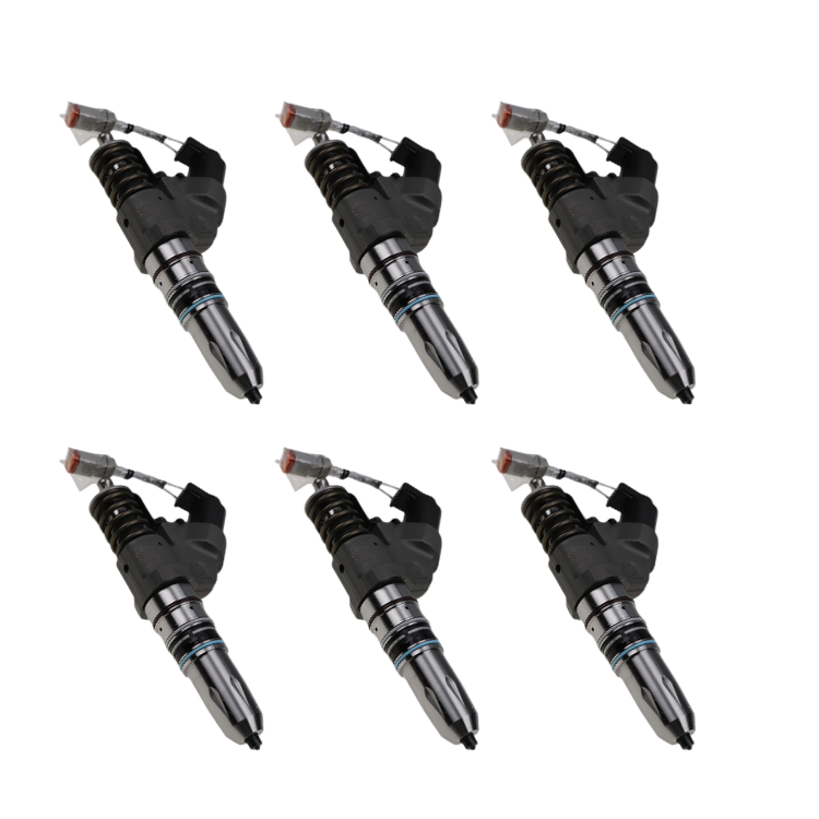 Tamerx Fuel Injector for Cummins M11 engines, OEM 3411753RX (Set of 6), high-quality performance.