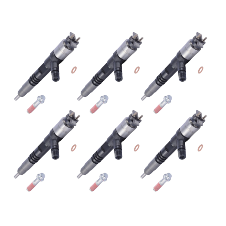 Tamerx Fuel Injector for Cummins QSB3.3 engines, OEM 4309265 Set of 4, for 2011-2018 models, high-quality performance.