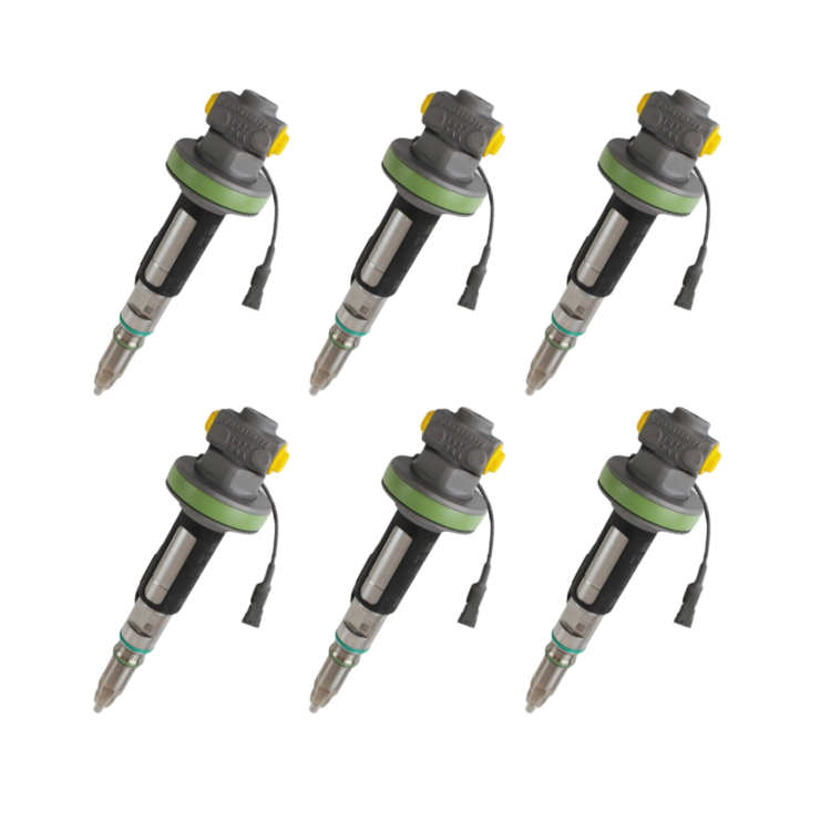 Tamerx Fuel Injector for Cummins QSK engines, OEM 2881089 (Set of 6), designed for 2008-2021 models, high-quality performance