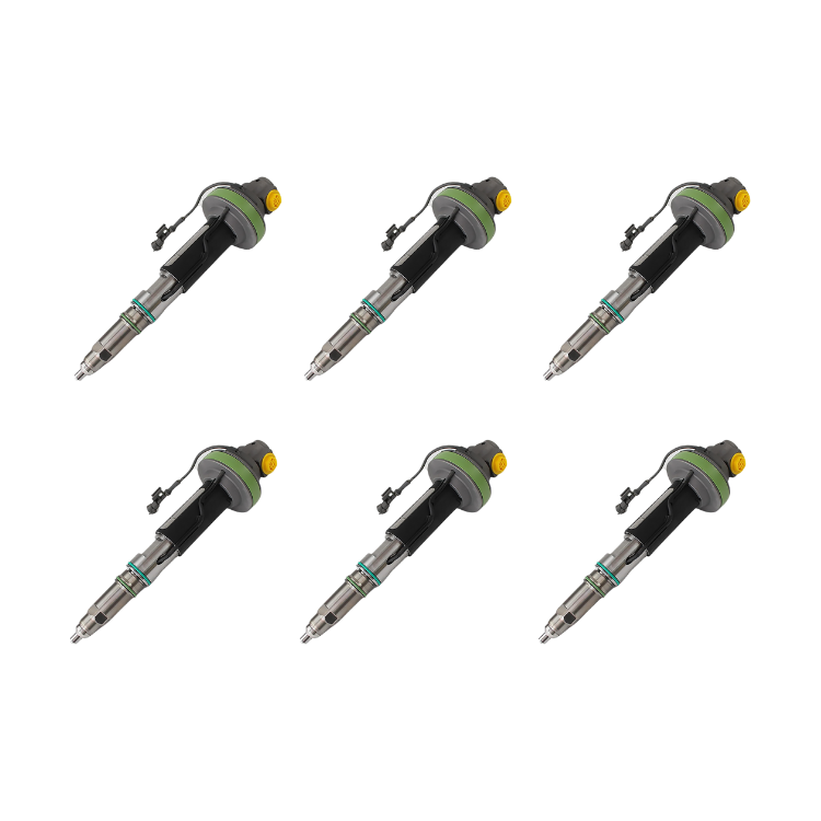 Tamerx Fuel Injector for Cummins QSK engines, OEM 4964171 (Set of 6), designed for 2008-2021 models, high-quality performance