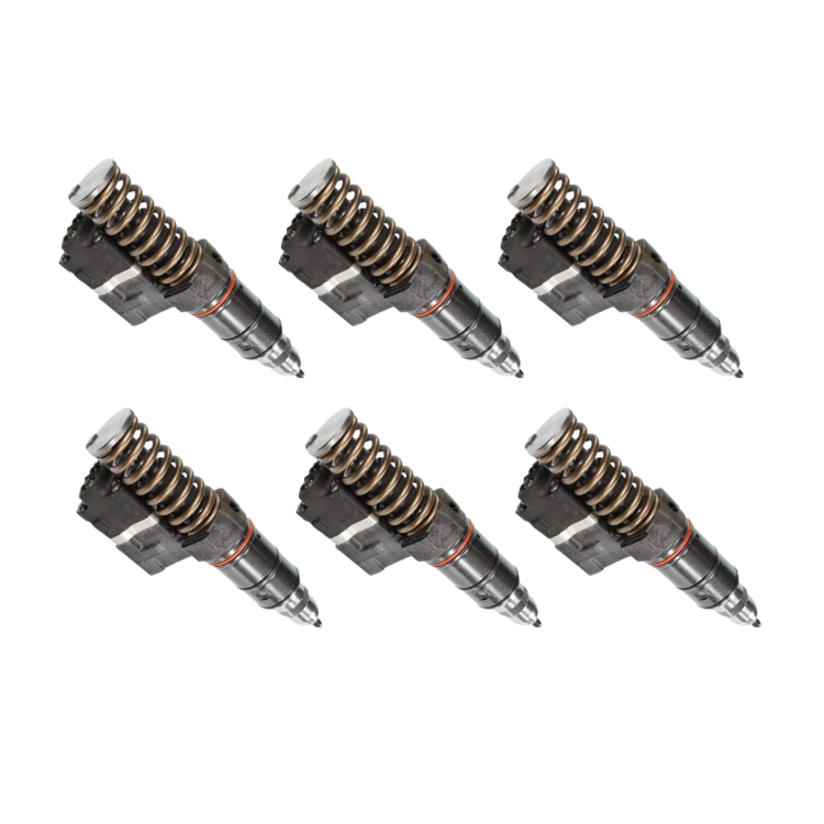 Tamerx Fuel Injector for Detroit 14.0L engines, OEM 5237821 (Set of 6), high-quality performance.