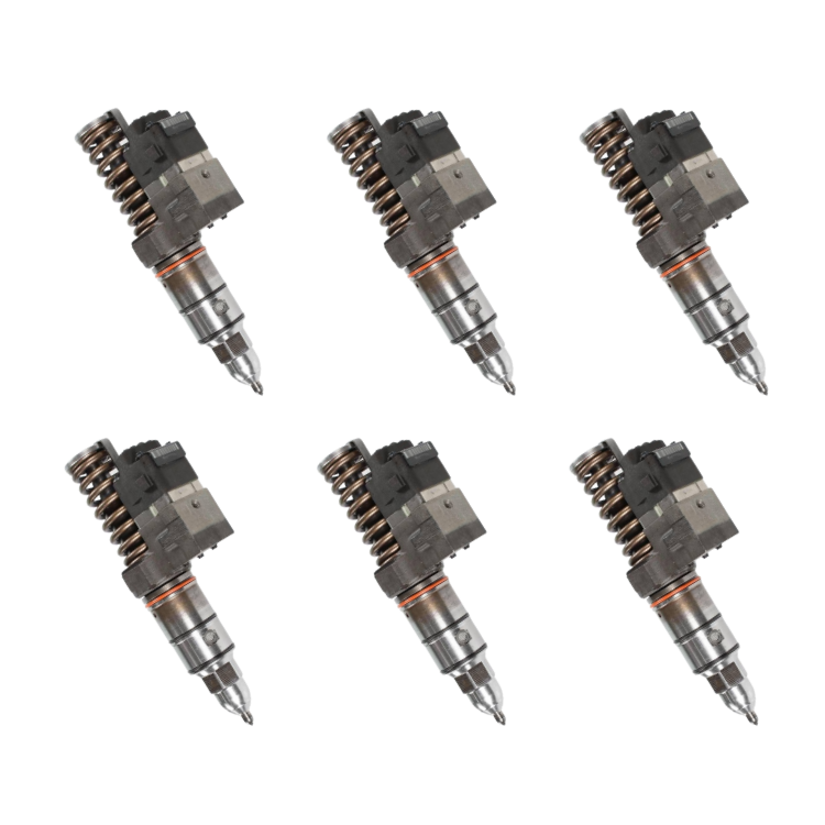 Tamerx Fuel Injector for Detroit 50 Series, 60 Series engines, OEM 5236978 (Set of 6), high-quality performance.