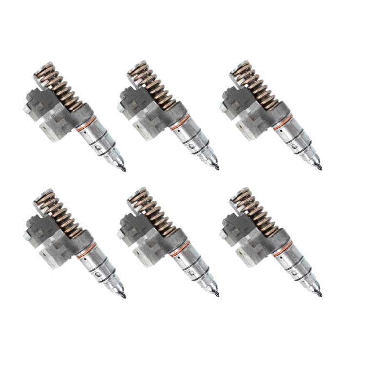 Tamerx Fuel Injector for Detroit 60 Series, 11.1L engines, OEM 5234945 (Set of 6), high-quality performance.