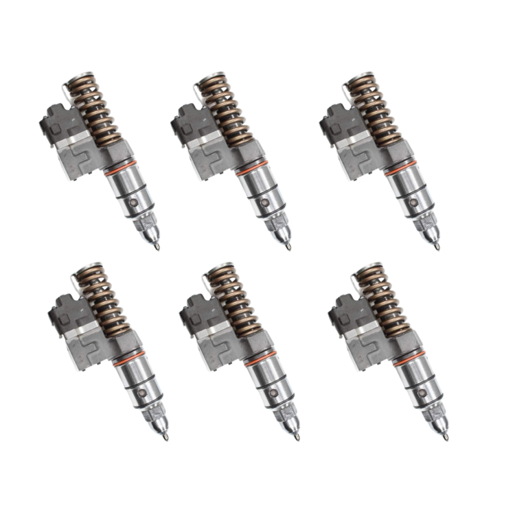 Tamerx Fuel Injector for Detroit 60 Series, 12.7L engines, OEM 5234795RM (Set of 6), high-quality performance.