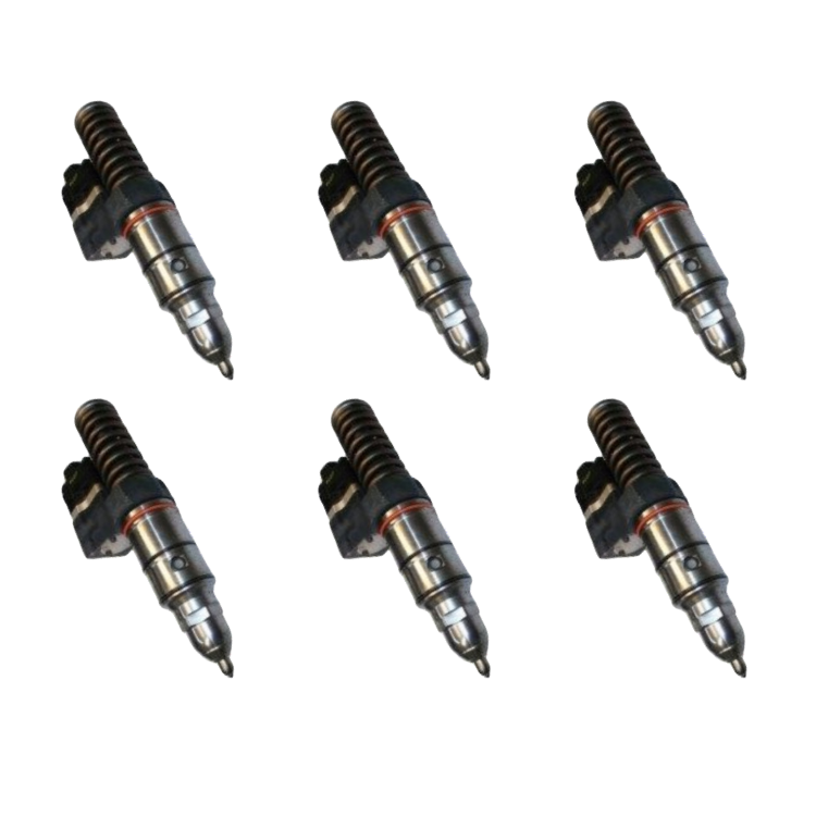  TamerX Fuel Injector for Detroit 60 Series engines, OEM 5237635 (Set of 6), designed for 1992-2002 models