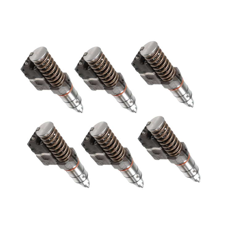Tamerx Fuel Injector for Detroit 60 Series engines, OEM 5237042 (Set of 6), high-quality performance.