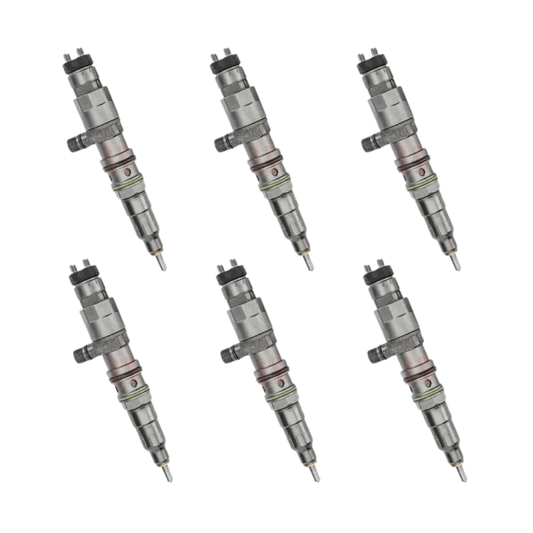 Tamerx Fuel Injector for Detroit DD8 engines, OEM EA9360702687 Set of 6, for 2018-2021 models, high-quality performance.