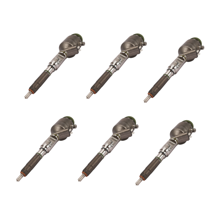 Tamerx Fuel Injector for Detroit MTU engines, OEM F 00B L0J 005 (Set of 6), for 2008-2021 models, high-quality performance.