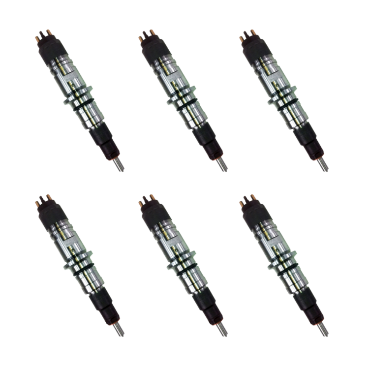 Tamerx Fuel Injector for Dodge Ram Cummins 6.7L engines, OEM 445120187 (Set of 6), high-quality performance.