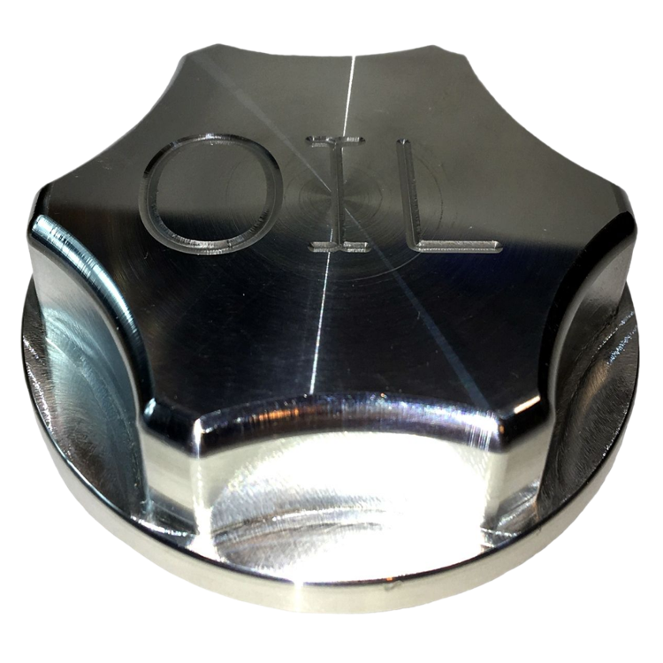Tamerx Billet Aluminum Oil Fill Cap for Ford Powerstroke 6.0L, designed for 2003-2007 models, high-quality performance.