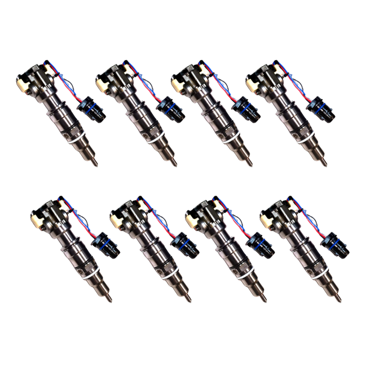 TamerX Fuel Injector for Ford Powerstroke 6.0L engines, OEM CN5020RM (Set of 8), designed for 2003-2004 models