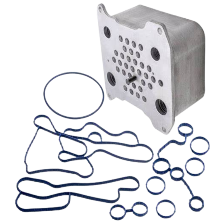Ford Powerstroke 6.4L Engine Oil Cooler 2008-2010: OEM 8C3Z-6A642-A
