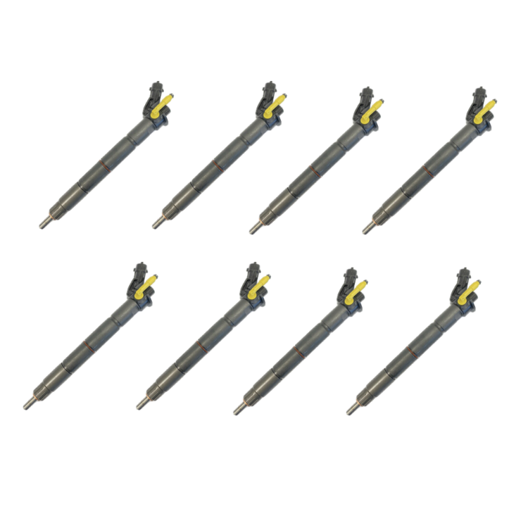 Tamerx Fuel Injector for Ford Powerstroke 6.7L engines, OEM PC3Z-9H529-D (Set of 8), designed for 2023-2025 models