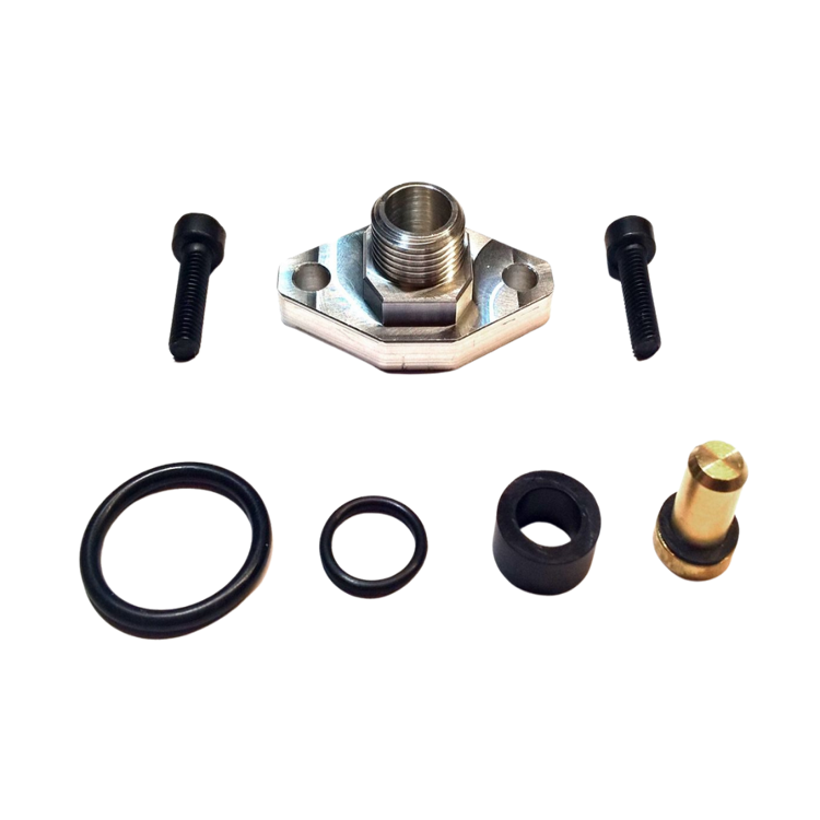 Tamerx Billet Aluminum Fuel Pressure Regulator for Ford Powerstroke 7.3L 1998-2003, OEM CM5016, high-quality performance.