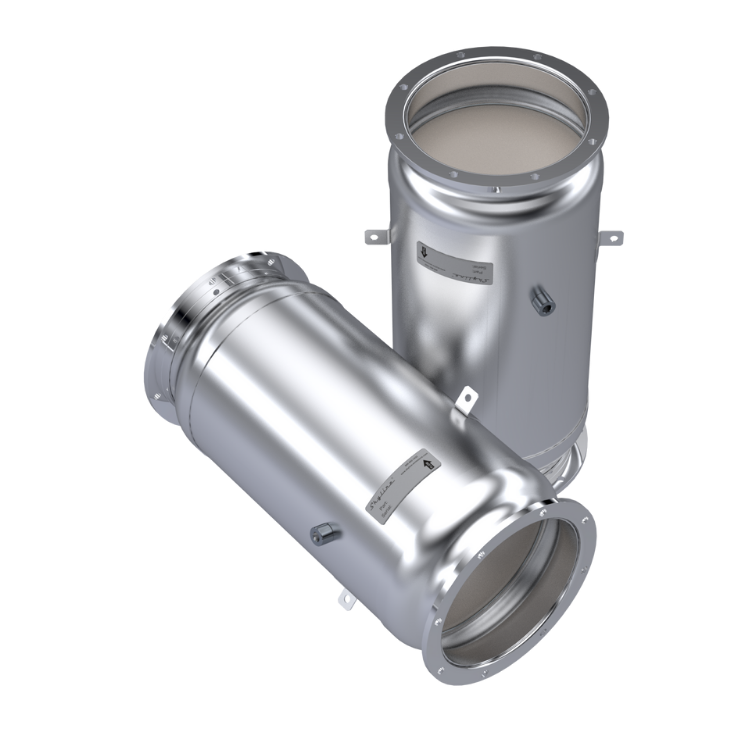 Tamerx DOC/DPF for Hino J08E engines, designed for 2008-2010 models, high-quality performance.