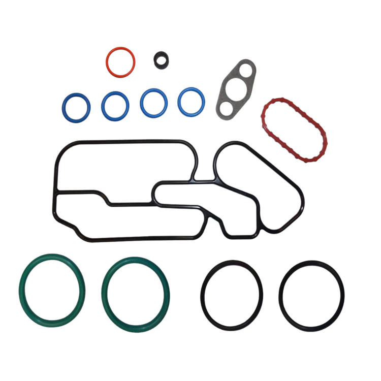 Tamerx Engine Oil Cooler Gasket for International Navistar DT466 1996-2003, OEM 1815904C2, high-quality performance.