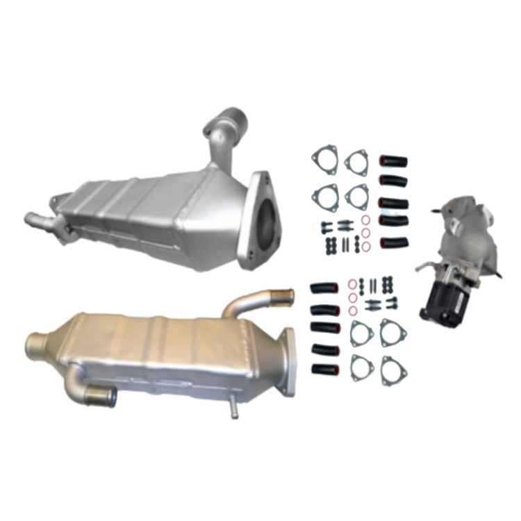 Tamerx EGR Cooler and Valve for Navistar MaxxForce DT, 9, 10, OEM 7090595C91, fits 2008-2010 models, durable and reliable