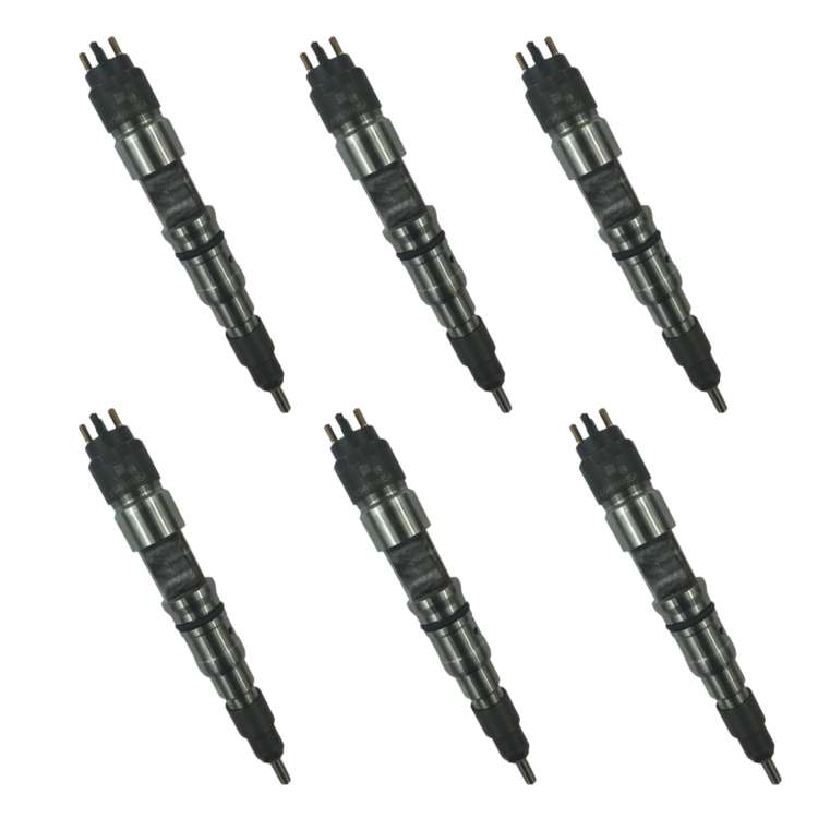Tamerx Fuel Injector for International Navistar A26 engines, OEM 2517613C91 (Set of 6), designed for 2016-2019 models