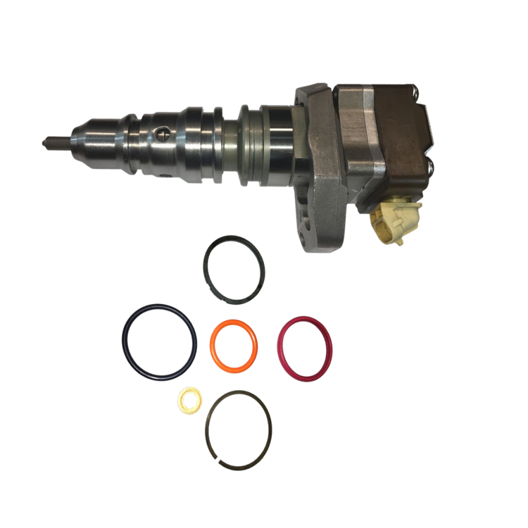 Tamerx Fuel Injector for International Navistar DT466E, DT466 1999-2003, OEM 2593595C91, high-quality performance.