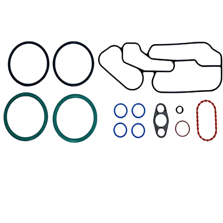 Tamerx Oil Cooler Gasket for International Navistar DT466E engines, OEM 1823182C95, for models, high-quality performance.