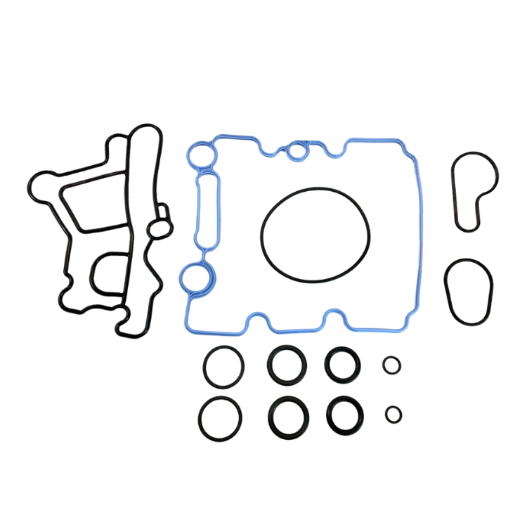 International Navistar VT365 Engine Oil Cooler Gasket 2005-2010: OEM 3C3Z-9N693-A ( Set of 1 )
