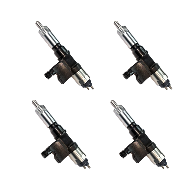 Tamerx Fuel Injector for Isuzu 4HK1 engines, OEM 8982843930 Set of 4, high-quality performance.
