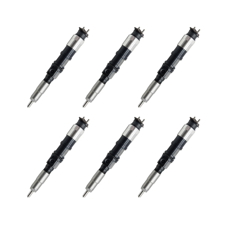 Tamerx Fuel Injector for John Deere 4.5L, 6.8L engines, OEM RE546782 (Set of 6), high-quality performance.