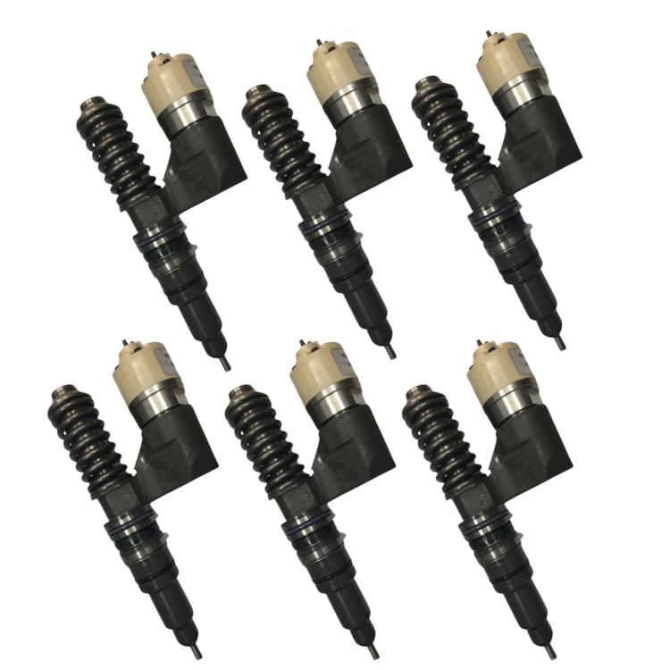 Tamerx Fuel Injector for John Deere 6125 12.5L, 6105 10.5L engines, OEM RE517663, designed for models