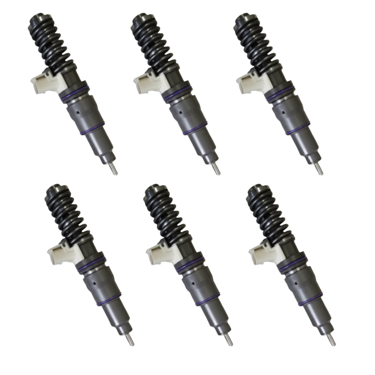 John Deere 6135 13.5L Fuel Injector : OEM RE5333608 ( Set of 6 )