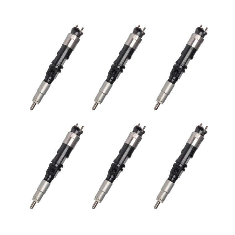 Tamerx Fuel Injector for John Deere 8.1L engines, OEM RE524368 Set of 6, high-quality output.