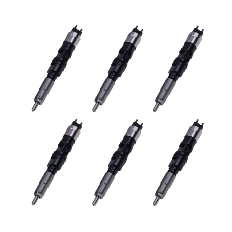 Tamerx Fuel Injector for John Deere 9.0L engines, OEM RE546776 (Set of 6), high-quality performance.