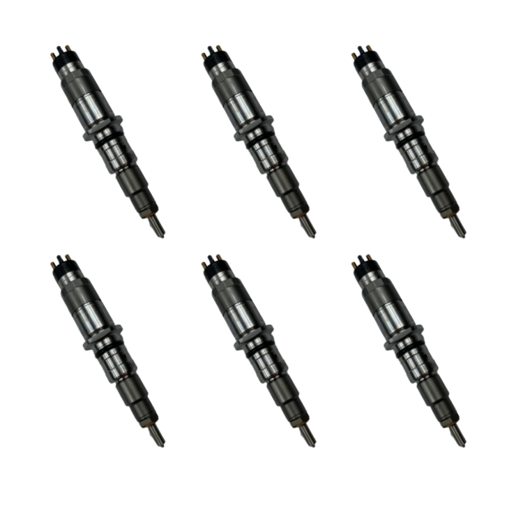 Tamerx Fuel Injector Set for Komatsu 6.7L engines, OEM 5273750NX, includes 6 injectors, designed for high-quality performance
