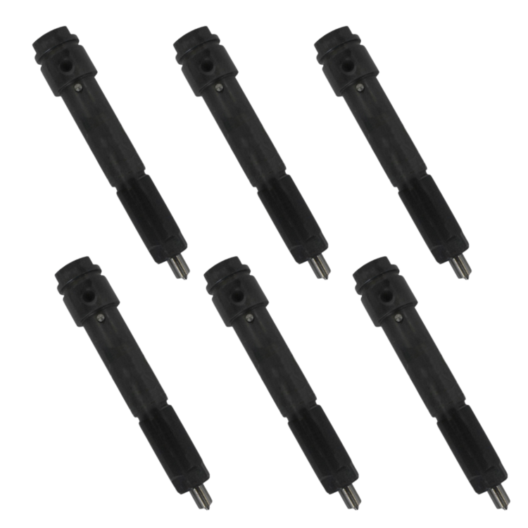 Tamerx Fuel Injector for Mack E-TECH engines, OEM 736GB420MX Set of 6, for 1998-2002 models, high-quality performance.