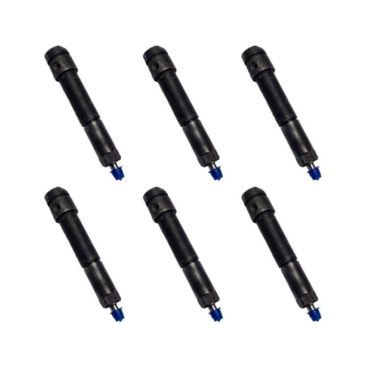 Tamerx Fuel Injector for Mack E-TECH engines, OEM 736GB414M Set of 6, designed for 1999-2004 models, high-quality performance