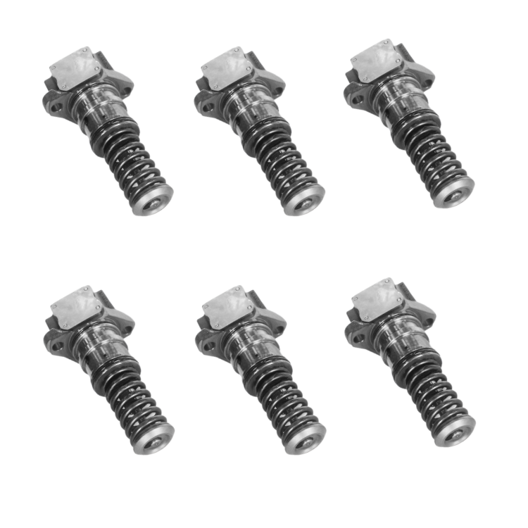 Tamerx Fuel Injector for Mack E7 engines, OEM 313GC5233M ( Set of 6 ), designed for 2001-2002 models, high-quality performance.