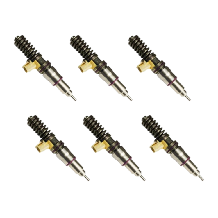 Tamerx Fuel Injector for Mack MP7 engines, OEM 85143381 (Set of 6), designed for 2010-2014 models, high-quality performance.