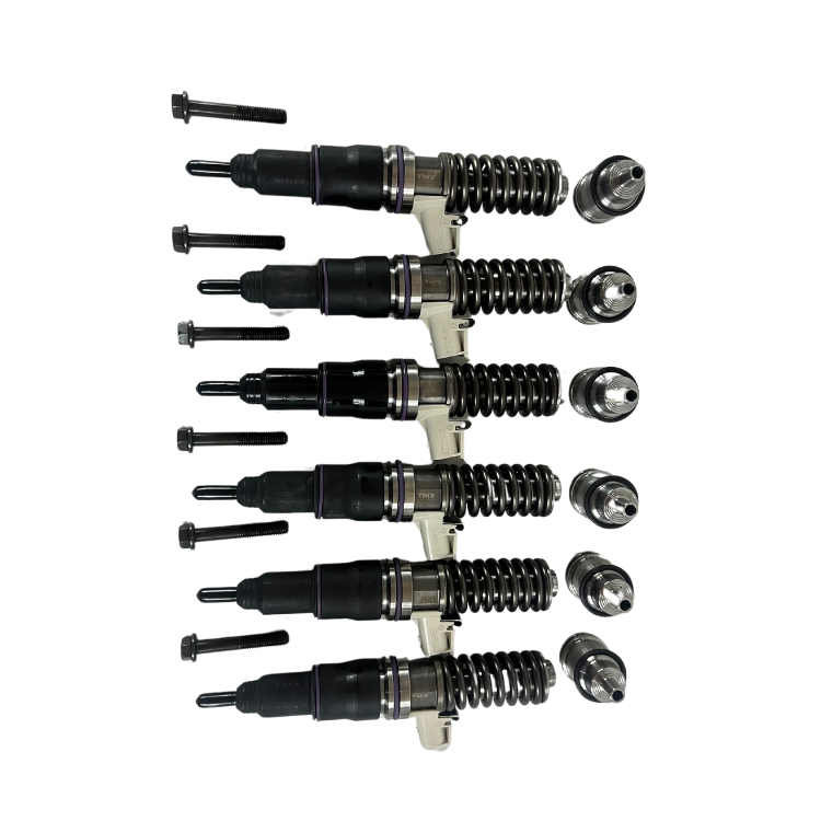 Tamerx Fuel Injector for Mack MP8 engines, OEM 85144518 (Set of 6), designed for 2015-2018 models, high-quality performance.